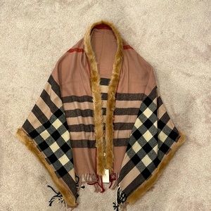NWT Oversized Poncho Wrap